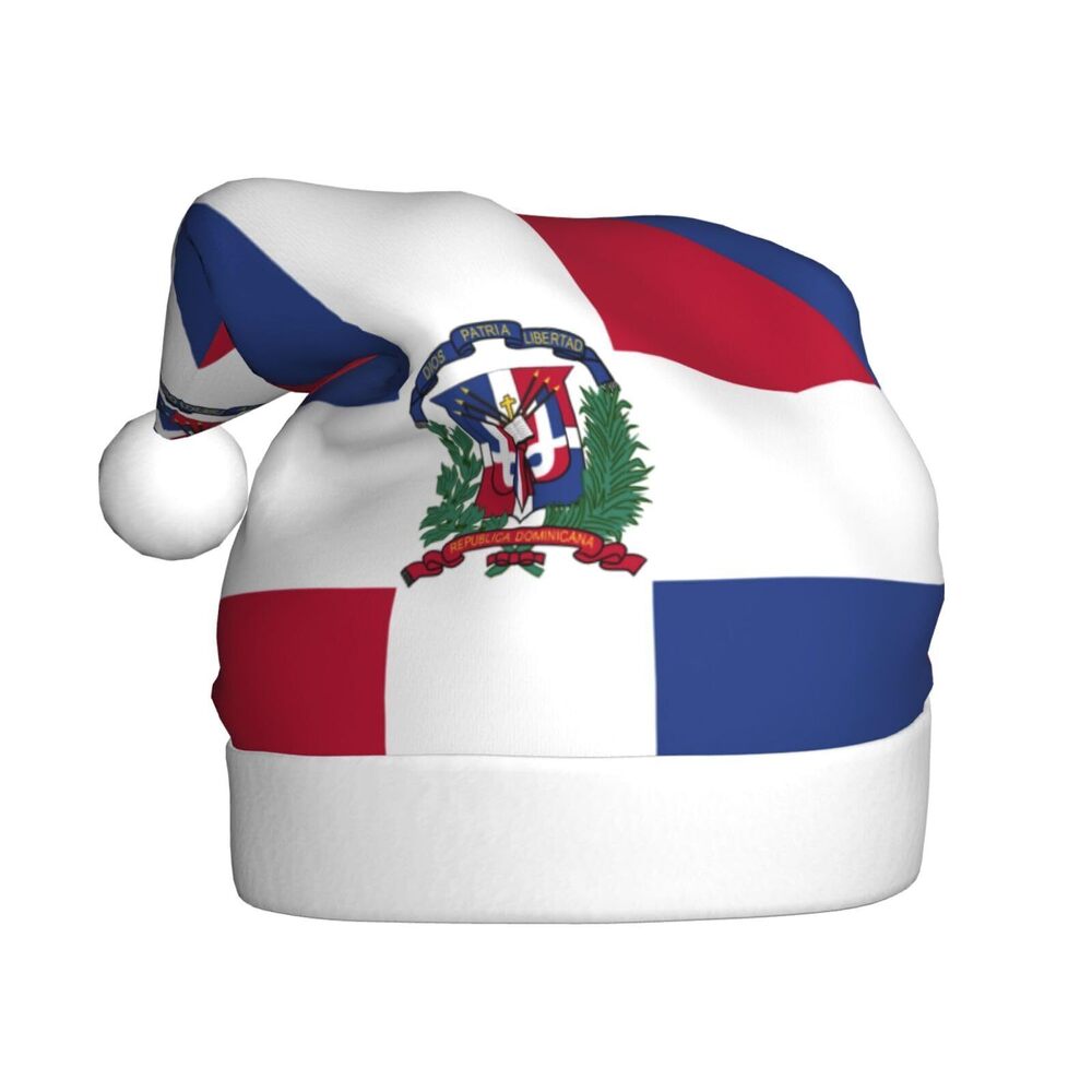 3783 Dominican Republic Christmas Hat, Xmas Holiday Hat, Christmas New Year